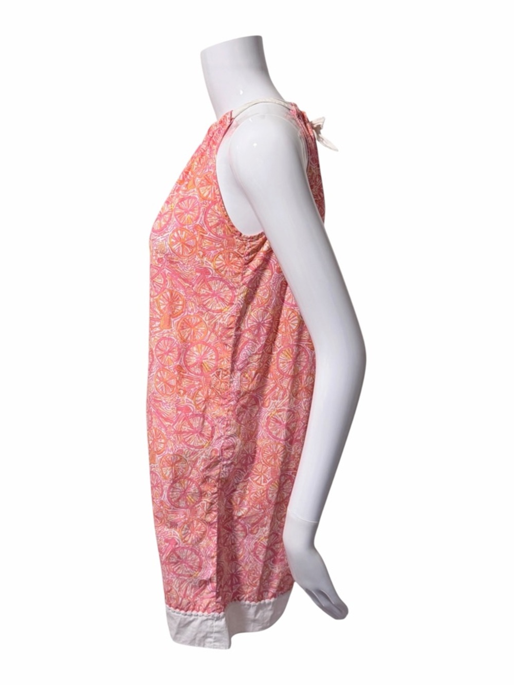 Lilly Pulitzer Halter Shift Dress Size Girls 14 Ten Speed 100 Cotton - Picture 3 of 7